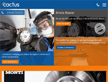 Tablet Screenshot of cactusindustrial.com
